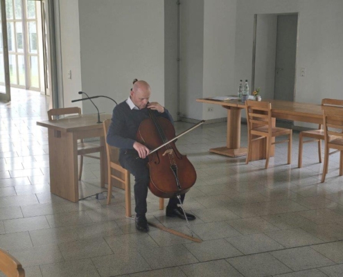 Musikalischer Dank beim Abendessen