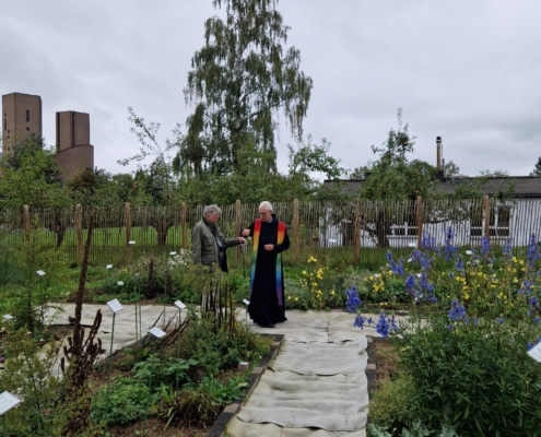 Führung durch den Garten